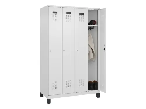 locker,HxBxD 1950x1200x500mm,4vak,vak B 300mm,cil.-slot,voeten