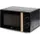 Magnetron Zwart Met Houtlook Handvat 20L 700W