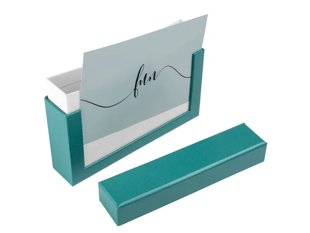 Fotobox walther design Fun 10x15cm 100 foto's petrol groen