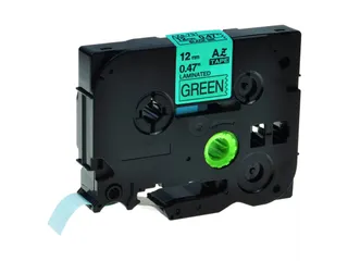 Labeltape Brother Compatible Tze-731 12Mm Zwart Op Groen - 2