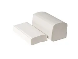 Handdoekpapier Z-Vouw 2-Laags Wit 24x21cm Eco Cellulose