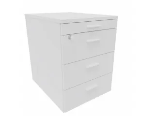 mobiel ladeblok,HxBxD 585x420x560mm,3lade(n),centr. vergrendeling - 4