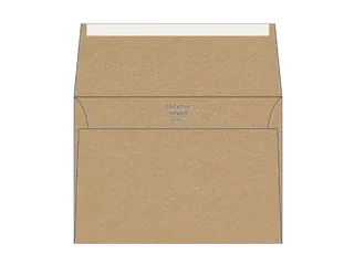 Envelop C5 162x229mm Keaykolour 170µm Camel Recycled 120 Gram - 1