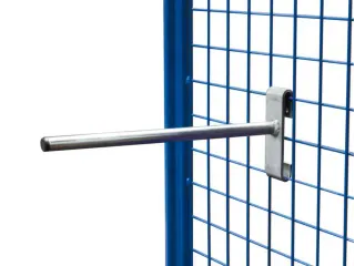 buishouder,v. materiaalwagen,draagverm. 15kg,staal,LxØ 300x16mm - 1