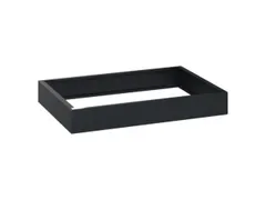 sokkel,HxBxD 100x750x500mm,kunststof,RAL7021,meerprijs