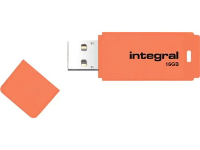 Neon clé USB 2.0, 16 Go, orange