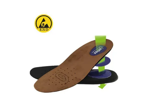 Atlas 92600 Gel-Aktiv inlegzolen, ESD, bruin, maat 39, per paar