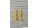 haak,v. perfoplaat,HxBxD 210x173x25mm,geel,PP