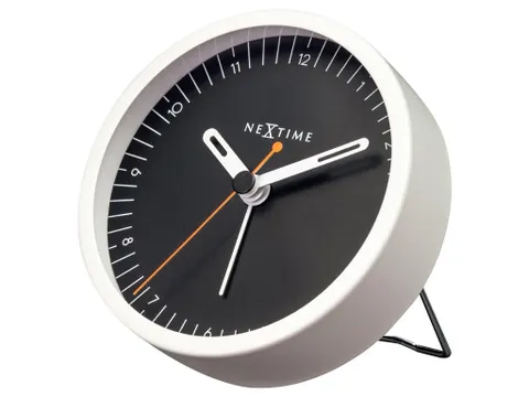 Wekker Nextime Small 9 cm zwart