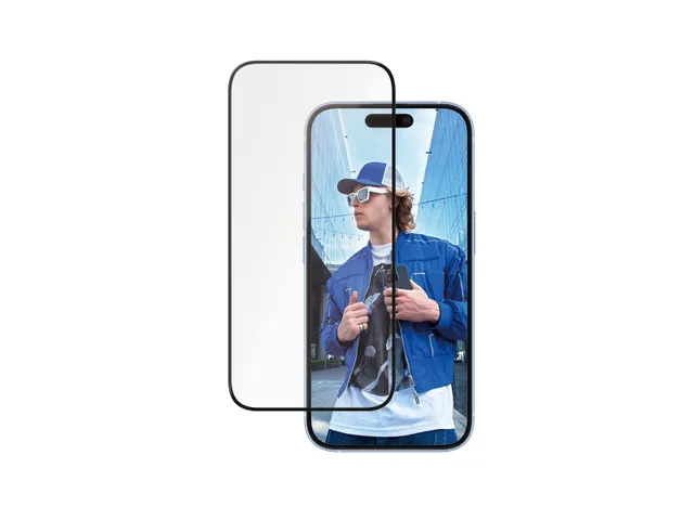 PanzerGlass Ceramic Screen Protector iPhone 16 | 15 | Ultra-Wide Fi
