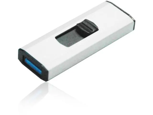 Q-Connect USB-stick 16GB USB 3.0 met schuifmechanisme Zilver