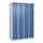 Z-garderobekast,HxBxD 1850x1200x500mm,vak B 150/300mm,cil.-slot