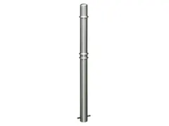 Afzetpaal Rvs Ø76mm In Beton Te Gieten