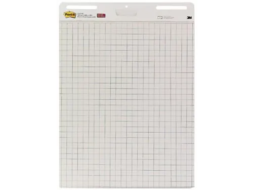 Meeting Chart, Ft 63,5 X 77,5 Cm, Geruit, 30 Vel, Pak Van 2 Blokken