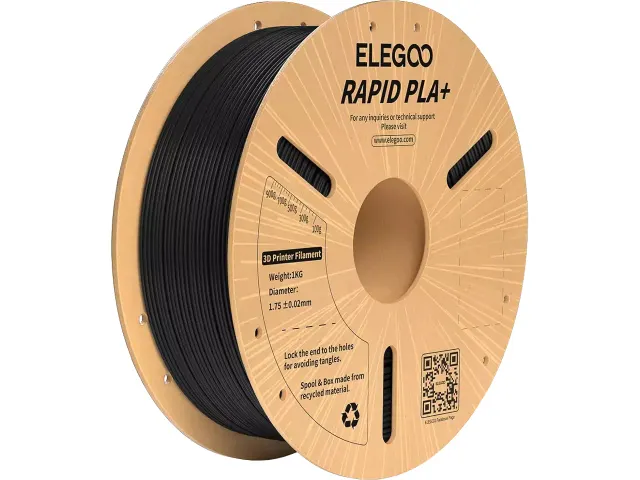 RAPID PLA+ 1,75mm BLACK 1kg