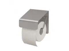 Toiletrolhouder 1 rol Rvs
