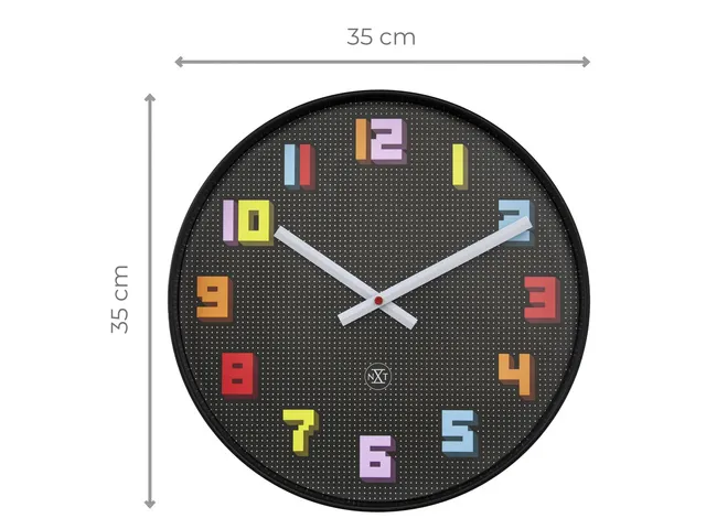 Wandklok nXt Game 35cm