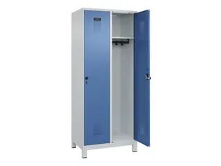locker,HxBxD 1950x800x500mm,2vak,vak B 400mm,draaigrendel,voeten - 2