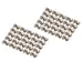 Kleurclips Voor Patchkabels RJ45-stekkers Bruin100 Stuks