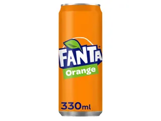 Frisdrank Fanta orange sleek blik 330ml - 2