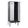 locker met bank,voor scheiding van kleding,HxBxD 2120x800x815mm,2vak