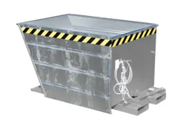 kiepbak,HxLxB 730x1370x1200mm,0,9m³,draagverm. 1000kg,verzinkt