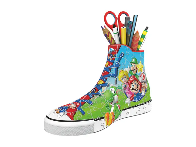 3D puzzel Ravensburger Sneaker Mario 108 stukjes