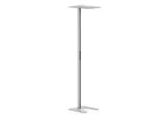 Luctra LED Vloerlamp Vitawork Up 12.000 lm Zilver - Zwart