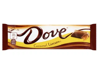 Dove chocoladereep liaison caramel 50 gram - 4