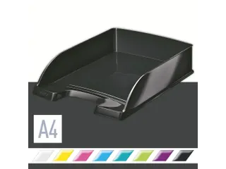 Brievenbak Leitz WOW A4 zwart - 2