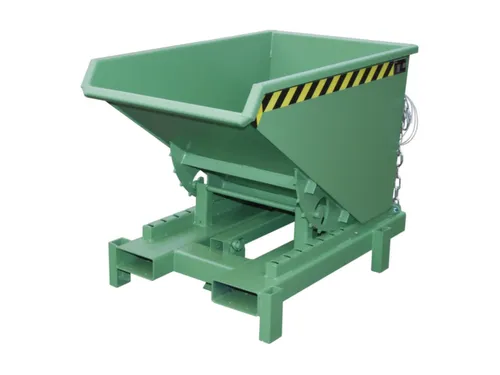 Zwaarlast-kiepbak,HxLxB 970x1260x805mm,0,3m³,draagverm. 4000kg,RAL601