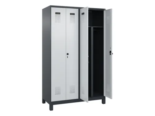PBM-locker,HxBxD 1950x1200x500mm,4vak,vak B 300mm,draaigrendel
