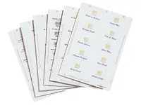 Insteekkaarten voor badges