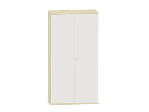 kantoorkast,HxBxD 1920x1000x430mm,decor romp esdoorn,decor front wit