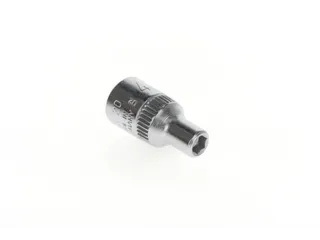 20 4 Stekkerdoos 1/4 inch,zeskant,4mm - 4