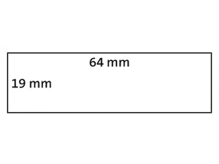 Etiket Dymo 1933085 industrieel 19x64mm 2 rollen á 450 stuks wit - 3