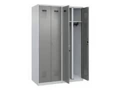 locker voor scheiding van kleding,HxBxD 1850x1200x500mm,4vak