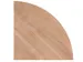 angle de liaison,90 °,lxP 800x800mm,panneau noyer,rond