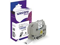 Tape Wecare PT comp. TZ-251 24mm zw/wi