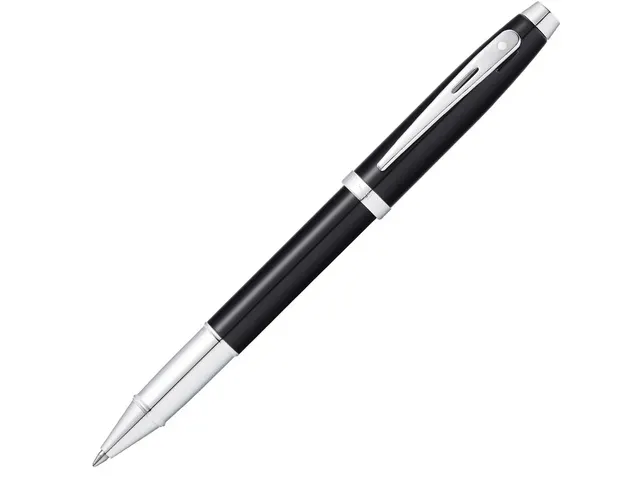 Rollerball SHEAFFER 100 E9338 Glossy black lacquer chrome plated