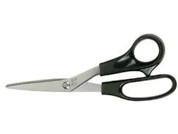 Schaar Quantore 190mm +plastic handvat zwart