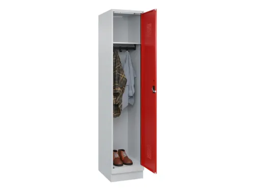 locker,HxBxD 1950x400x500mm,1vak,vak B 400mm,cil.-slot,sokkel