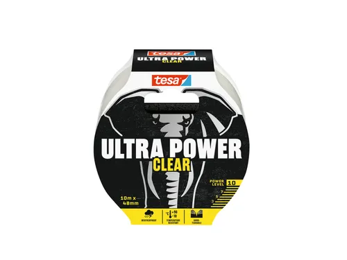 Reparatietape tesa Ultra Power Clear repair 10mx48mm transparant