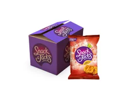 Mini rijstwafels Snack-a-Jacks barbeque paprika