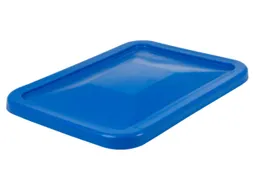 Deksel Voor Verrijdbare Rechthoekige Bak 227 Liter Blauw