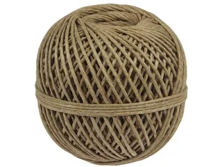 Vlaskoord touw uit 3 draden, bol van 140 g, +/- 65 m - 1