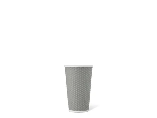 Beker porselein Les Artistes Paris 450ml siliconen grip Licht Grijs