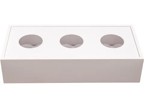 Plantenbak tbv schuifdeurkast Wit RAL9016