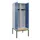 locker met bank,voor scheiding van kleding,HxBxD 2120x800x815mm,2vak