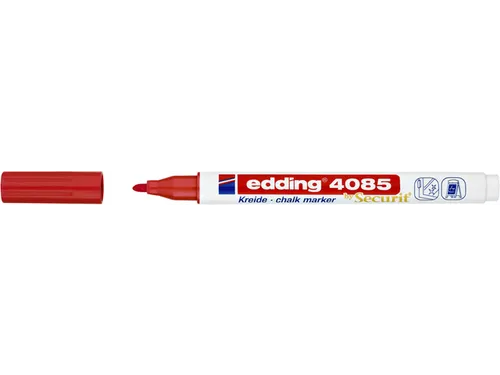 Krijtstift edding by Securit 4085 rond 1-2mm rood